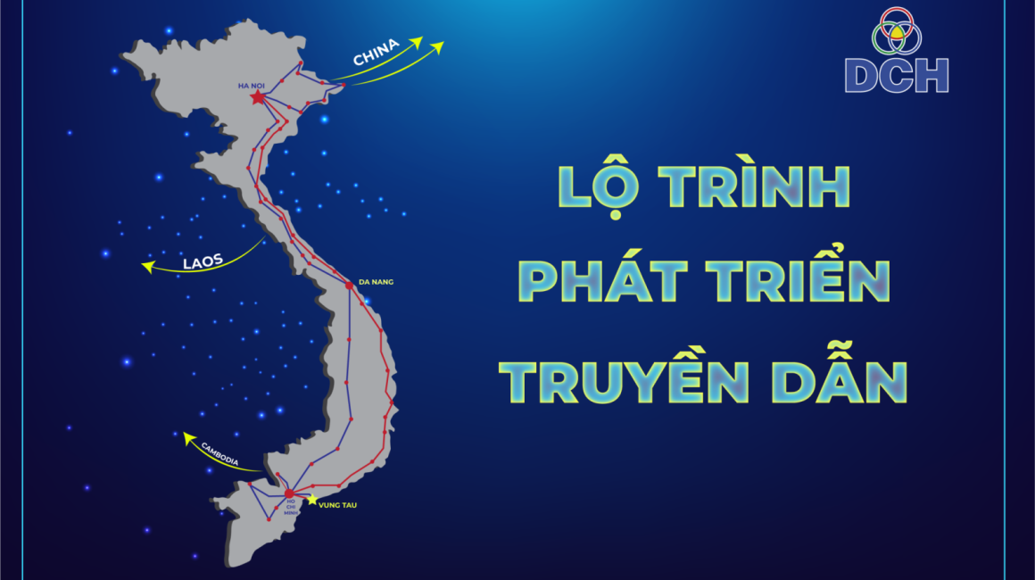 LỘ TRÌNH TRIỂN KHAI CÁC TUYẾN CÁP QUANG TRỤC BẮC NAM