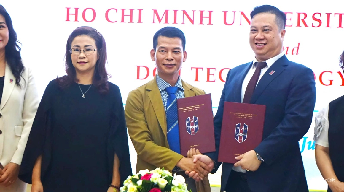 DCH HỢP TÁC CHIẾN LƯỢC VỚI TRƯỜNG ĐẠI HỌC NGÂN HÀNG TP.HCM PHÁT TRIỂN HỆ SINH THÁI GIÁO DỤC – CÔNG NGHỆ