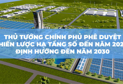 CHIẾN LƯỢC HẠ TẦNG SỐ ĐẾN NĂM 2025, ĐỊNH HƯỚNG ĐẾN NĂM 2030